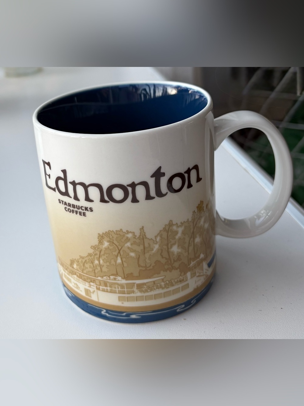 Rare Starbucks Edmonton Mug 2009 Global Icon Series AS-IS Read Condition - Picture 2 of 8